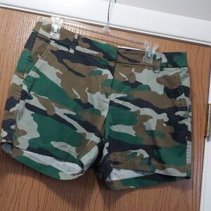 J.Crew camo shorts